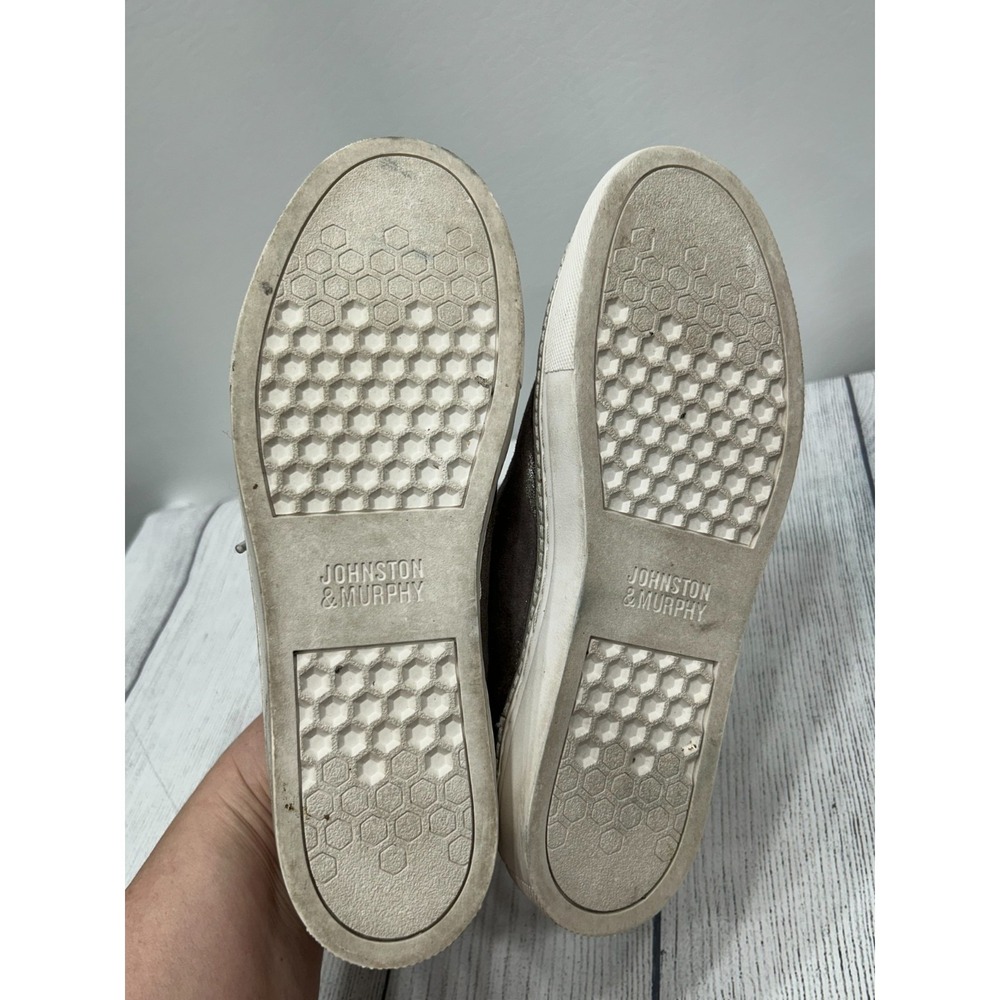 Johnston & Murphy Callie Sneakers Womens 8 Gray Metallic Lace Up Comfort - Picture 10 of 10